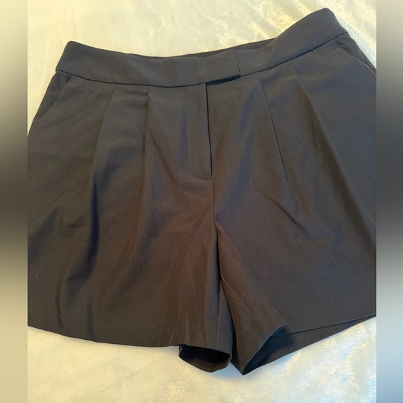 INC International Concepts Black High Waist Shorts - Picture 2 of 12